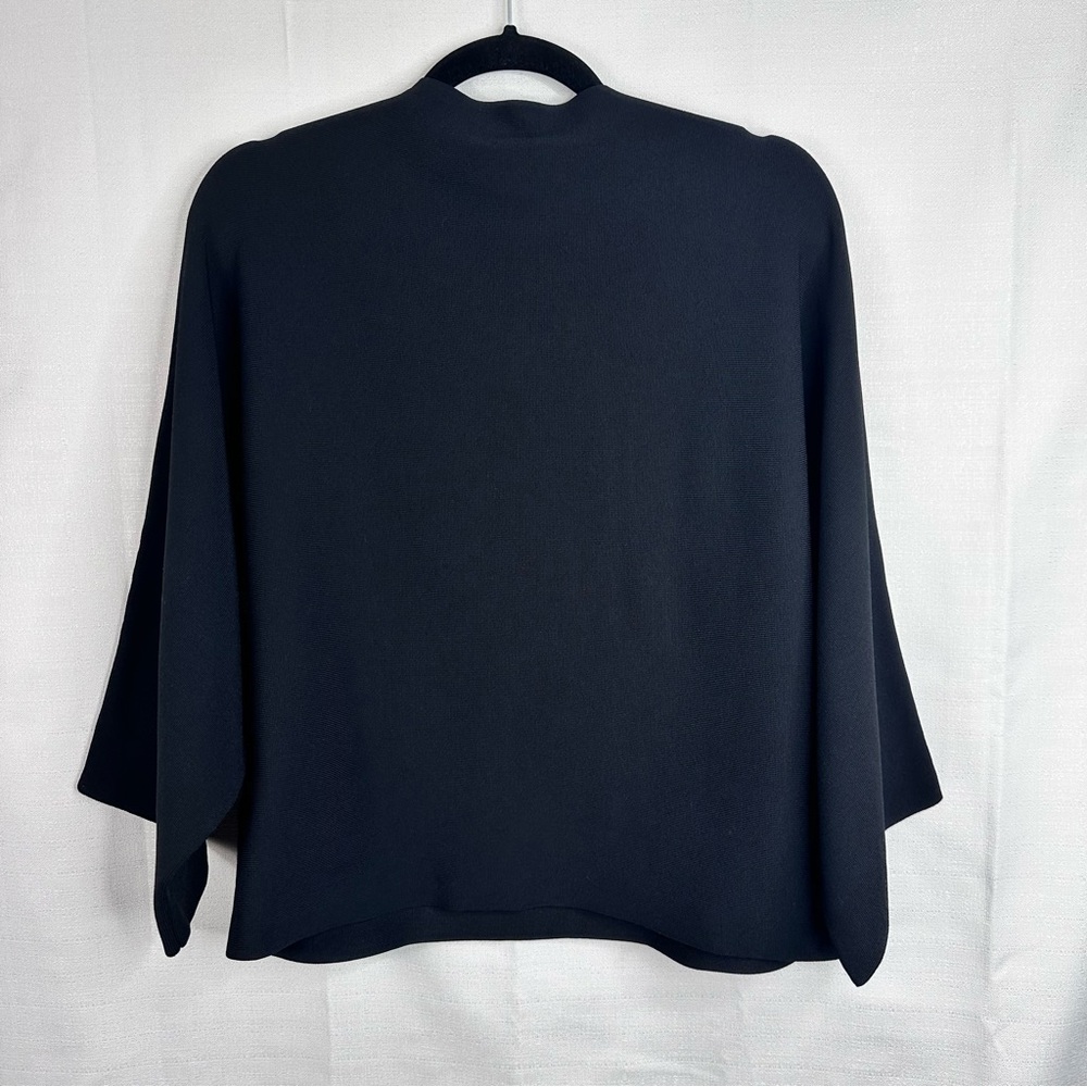 Mango Suit mock neck boxy top sturctured knit neutral minimalist business casual